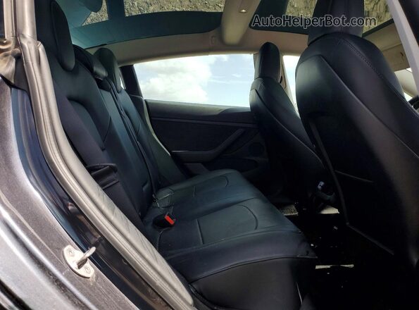 5YJ3E1EC0MF094833 2021 TESLA MODEL Серый Вид задних сидений