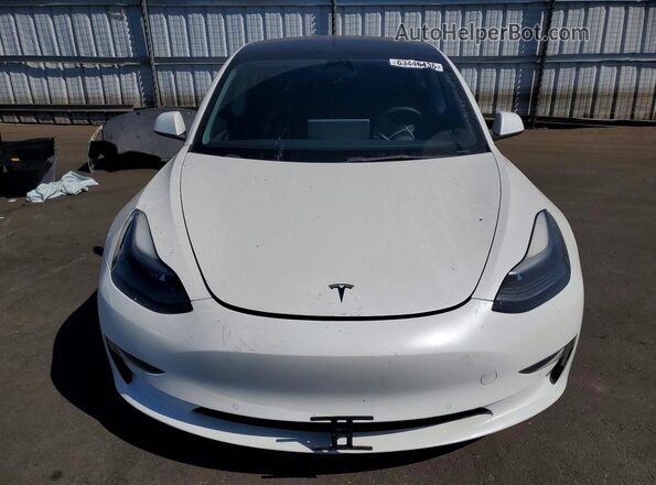 5YJ3E1EC1NF209313 2022 TESLA MODEL White Vista frontal