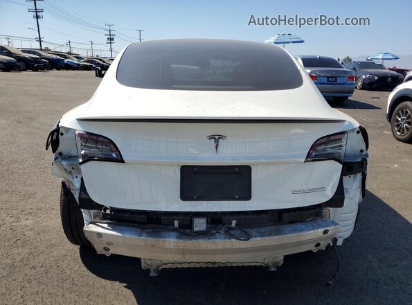 5YJ3E1EC1NF209313 2022 TESLA MODEL White Vista trasera