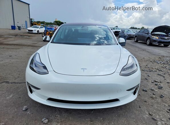 5YJ3E1EC2MF926480 2021 TESLA MODEL Белый Вид спереди