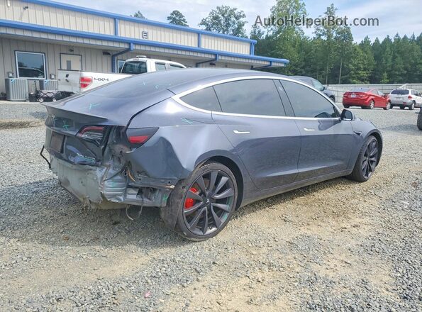 5YJ3E1EC3LF669263 2020 TESLA MODEL Charcoal Tył prawy