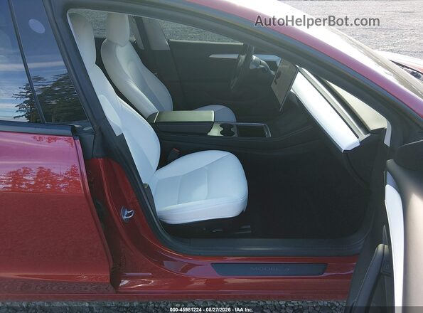 5YJ3E1EC3MF071241 2021 TESLA MODEL 3 Red 
