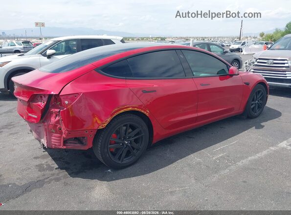 5YJ3E1EC3MF925662 2021 TESLA MODEL 3 Red Trasero derecho