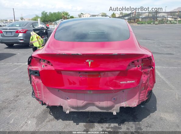 5YJ3E1EC3MF925662 2021 TESLA MODEL 3 Red Vista frontal