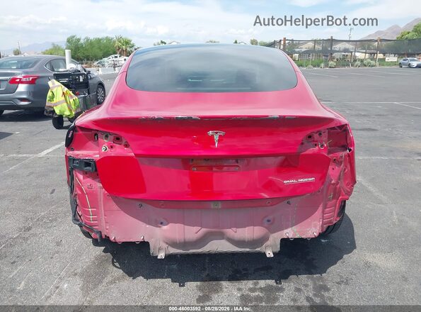 5YJ3E1EC3MF925662 2021 TESLA MODEL 3 Red 