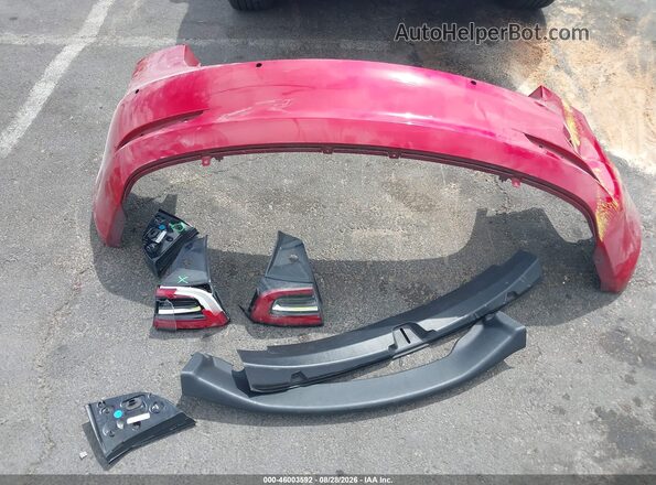 5YJ3E1EC3MF925662 2021 TESLA MODEL 3 Red Vista del cuadro de instrumentos