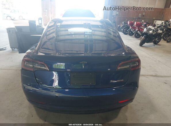 5YJ3E1EC3NF176895 2022 TESLA MODEL 3 Dark Blue 