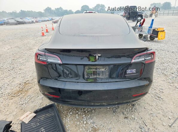 5YJ3E1EC4NF346715 2022 TESLA MODEL Black Vista trasera
