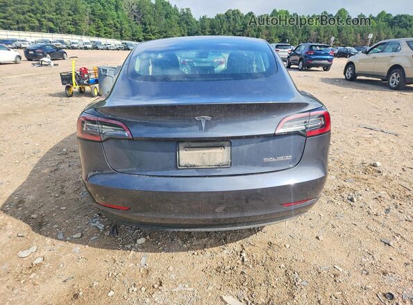 5YJ3E1EC5LF586188 2020 TESLA MODEL 3 Серый Вид сзади