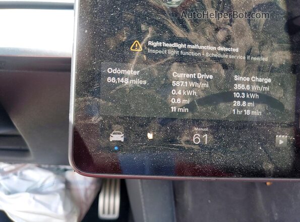 5YJ3E1EC5NF123535 2022 TESLA MODEL Black Սարքավորումների վահանակի տեսք