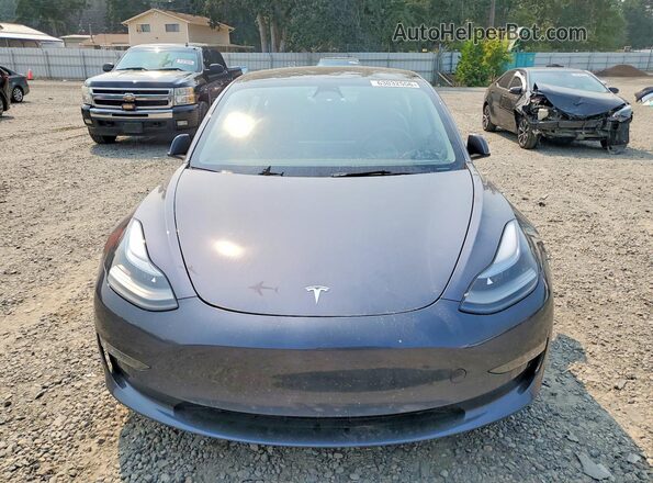 5YJ3E1EC5PF471824 2023 TESLA MODEL Серый Вид спереди