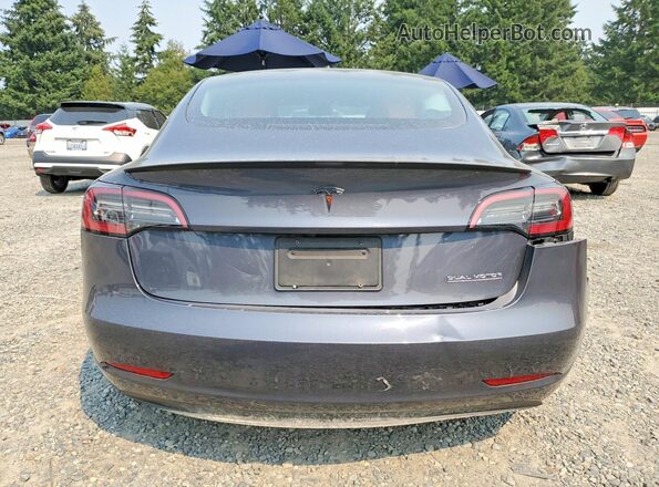 5YJ3E1EC5PF471824 2023 TESLA MODEL Серый Вид сзади