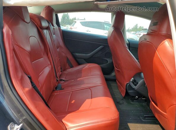 5YJ3E1EC5PF471824 2023 TESLA MODEL Серый Вид задних сидений