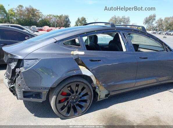 5YJ3E1EC5PF552161 2023 TESLA MODEL 3 Серый Вид спереди
