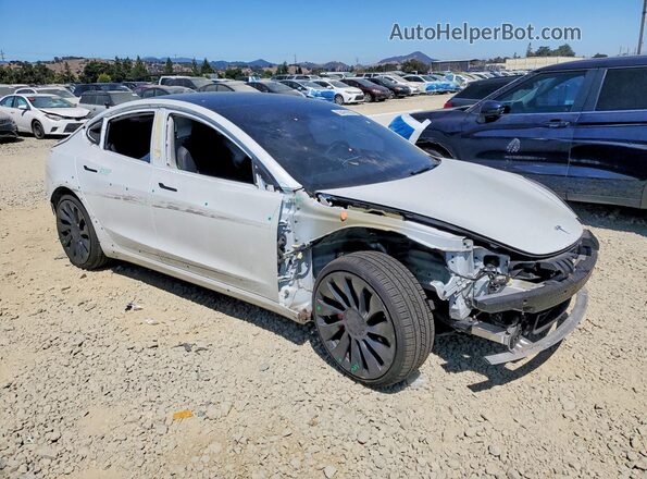 5YJ3E1EC7NF356848 2022 TESLA MODEL White წინა მარჯვენა