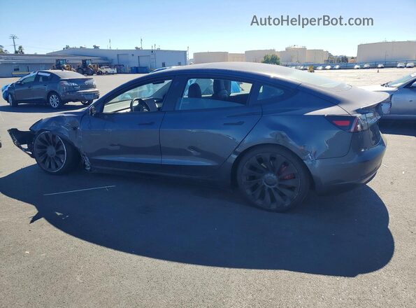 5YJ3E1EC8MF093669 2021 TESLA MODEL Black უკანა მარცხენა