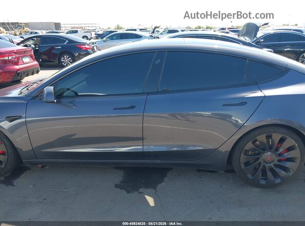 5YJ3E1EC8PF503102 2023 TESLA MODEL 3 Gray Панорамний вид салону 360°