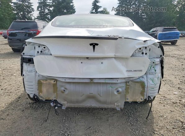 5YJ3E1EC8PF560920 2023 TESLA MODEL White Vista trasera
