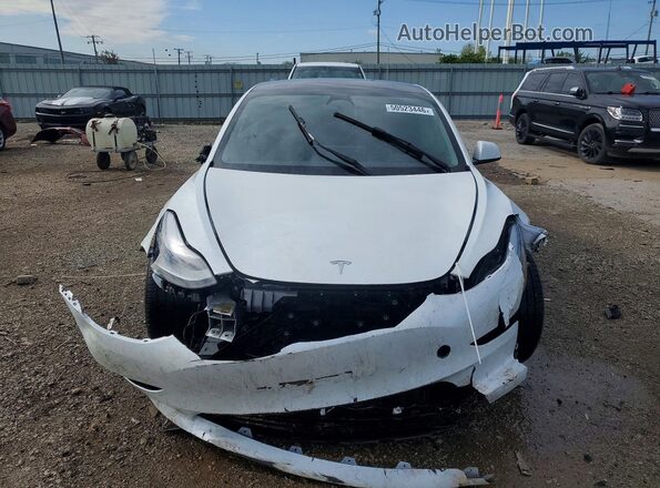 5YJ3E1ECXPF668889 2023 TESLA MODEL White Դիմացի տեսք