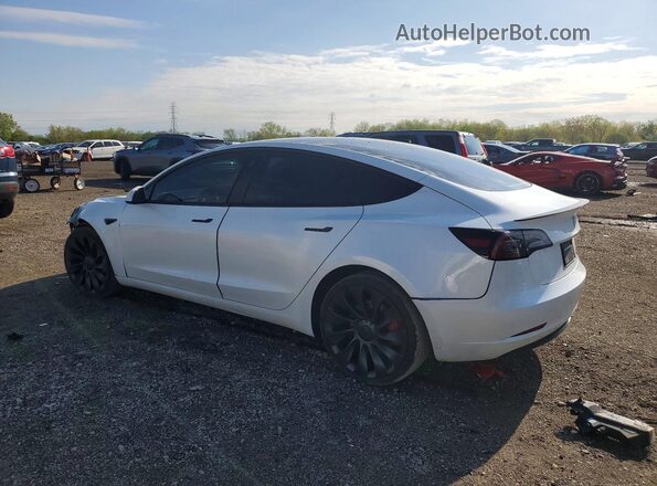 5YJ3E1ECXPF668889 2023 TESLA MODEL White Հետևի ձախ