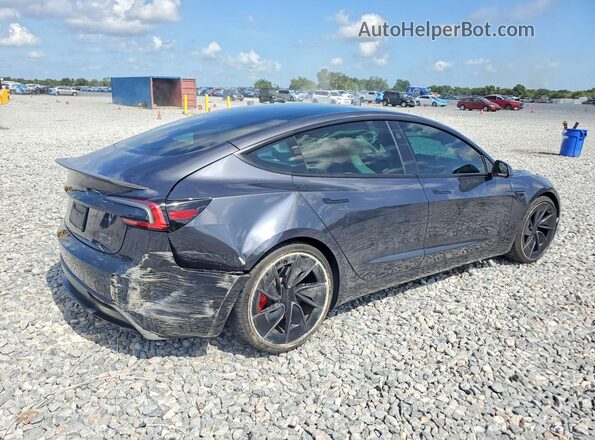 5YJ3E1ET6RF858286 2024 TESLA MODEL Black Հետևի աջ