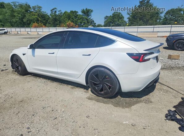 5YJ3E1ET7RF857258 2024 TESLA OTHER Белый Задняя левая четверть