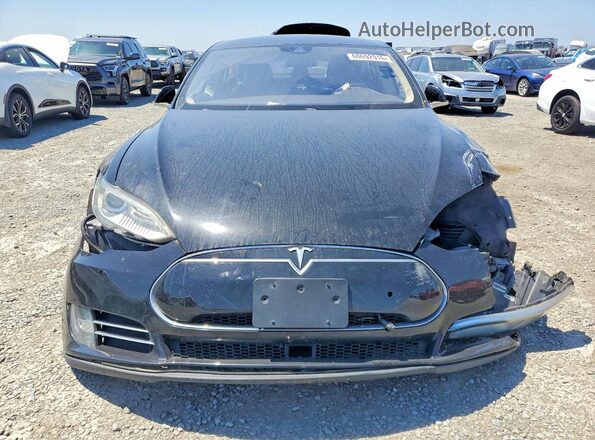 5YJSA1E10GF129073 2016 TESLA MODEL Black Դիմացի տեսք