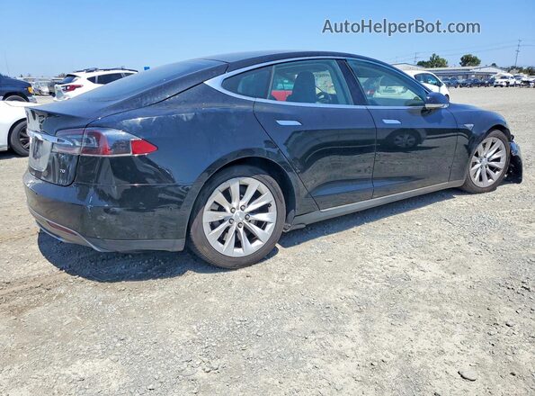 5YJSA1E10GF129073 2016 TESLA MODEL Black Հետևի աջ