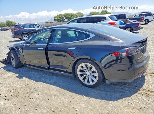 5YJSA1E10GF129073 2016 TESLA MODEL Black Հետևի ձախ