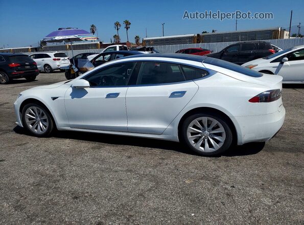 5YJSA1E12HF179698 2017 TESLA MODEL Белый Задняя левая четверть