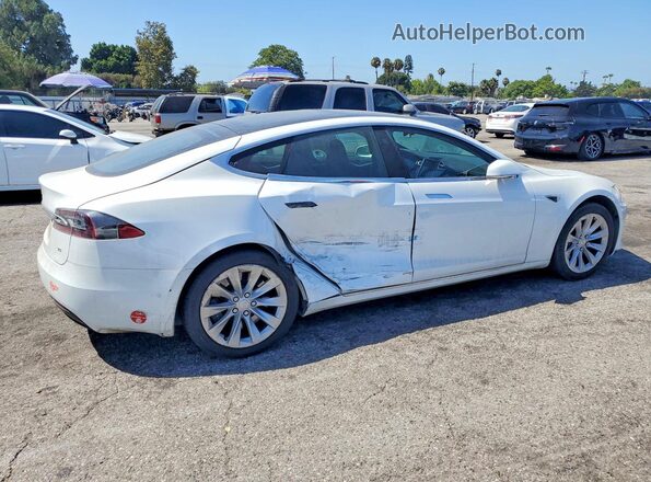 5YJSA1E12HF179698 2017 TESLA MODEL Белый Задняя правая четверть