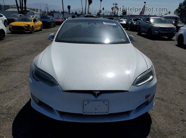 5YJSA1E12HF179698 2017 TESLA MODEL Белый Вид спереди