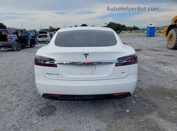 5YJSA1E16GF158948 2016 TESLA MODEL White Հետևի տեսք