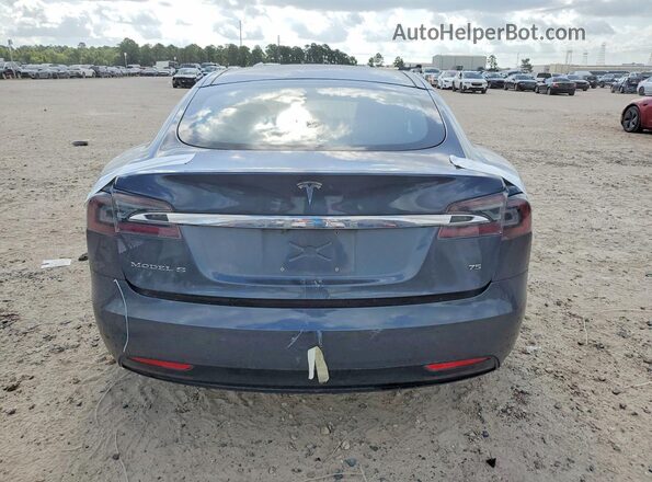 5YJSA1E17GF157095 2016 TESLA MODEL Gray Հետևի տեսք