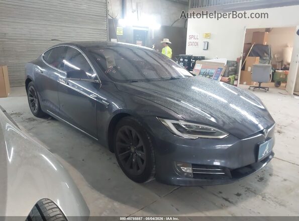 5YJSA1E20GF136808 2016 TESLA MODEL S Gray Vista del cuadro de instrumentos