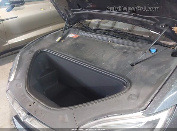 5YJSA1E20GF136808 2016 TESLA MODEL S Gray Vista del compartimento del motor
