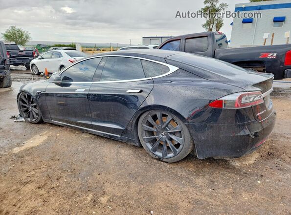5YJSA1E20JF298719 2018 TESLA MODEL S Black Tył prawy