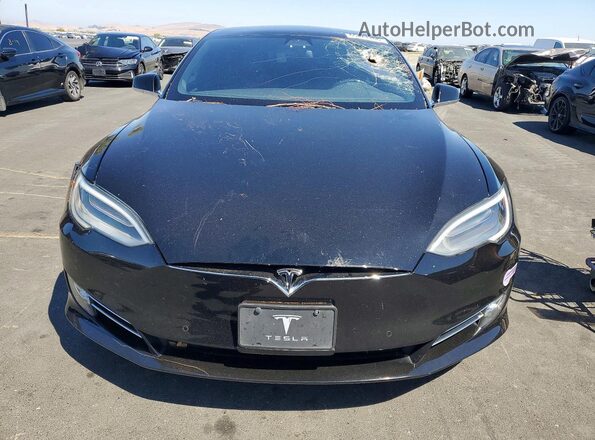 5YJSA1E22JF266757 2018 TESLA MODEL Black Դիմացի տեսք