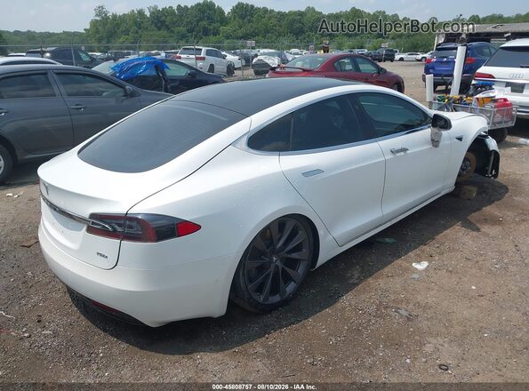 5YJSA1E22JF284675 2018 TESLA MODEL S 75D AWD White Tył prawy