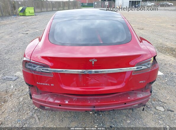 5YJSA1E23HF198981 2017 TESLA MODEL S Red 