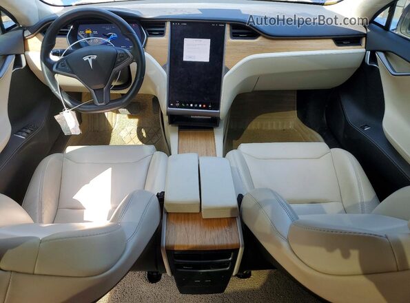 5YJSA1E23JF290694 2018 TESLA MODEL Blue წინა პანელის ხედი