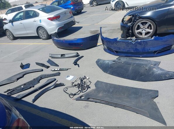 5YJSA1E23LF359208 2020 TESLA MODEL S Blue Vista del salpicadero