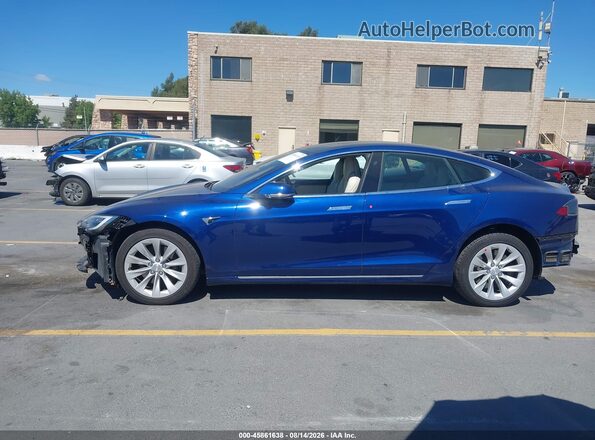 5YJSA1E23LF359208 2020 TESLA MODEL S Blue Vista interior de 360 grados