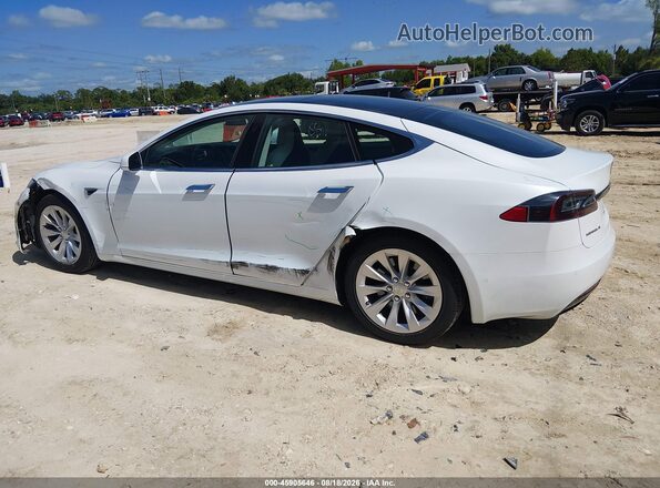 5YJSA1E24JF264363 2018 TESLA MODEL S White უკანა სალონის ხედი