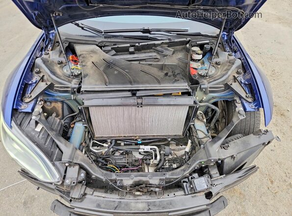 5YJSA1E24MF427288 2021 TESLA MODEL Blue Vista interior trasera
