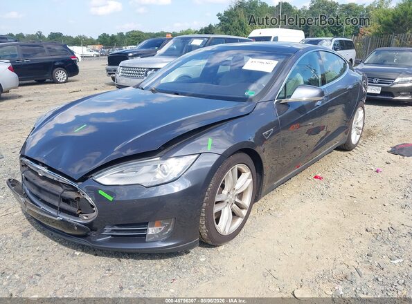 5YJSA1E25GF130731 2016 TESLA MODEL S Gray Передня ліва чверть