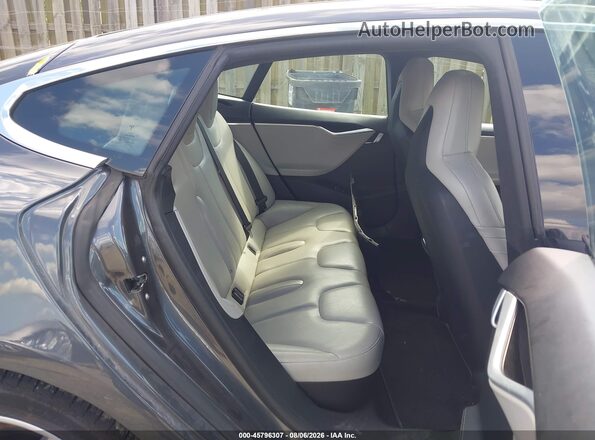 5YJSA1E25GF130731 2016 TESLA MODEL S Gray Вид наклейки з VIN-кодом