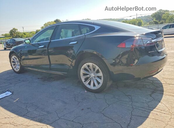 5YJSA1E25JF243151 2018 TESLA MODEL Черный Задняя левая четверть