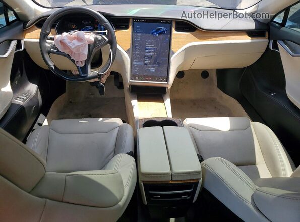 5YJSA1E26JF296411 2018 TESLA MODEL Charcoal Առջևի վահանակի տեսք