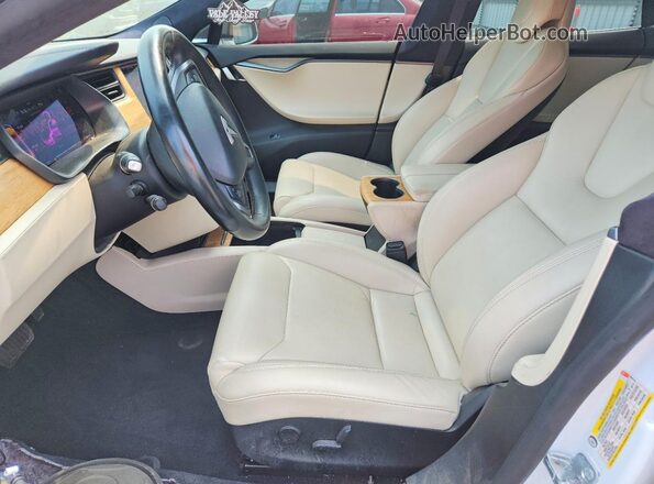 5YJSA1E26LF359316 2020 TESLA MODEL White წინა სალონის ხედი